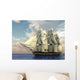 ship in the ocean Wall Mural