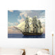 ship in the ocean Wall Mural