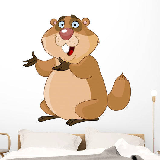 Groundhog Wall Decal