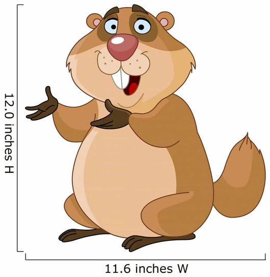 Groundhog Wall Decal