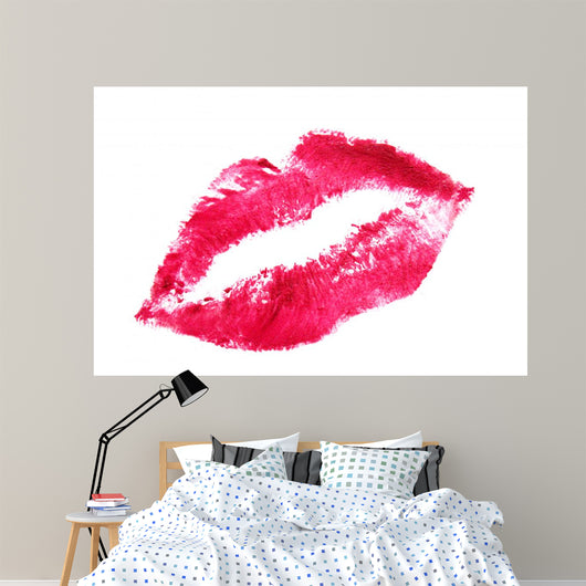 Heart-shaped Lips White