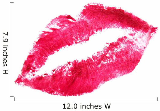 Heart-shaped Lips White
