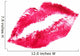 Heart-shaped Lips White