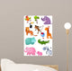 Jungle Safari Animals Wall Decal