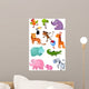 Jungle Safari Animals Wall Decal