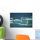 windsurfers on mauii Wall Mural