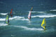 windsurfers on mauii Wall Mural