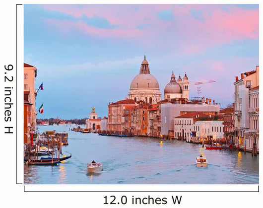 Grand Canal at Sunset Venice Wall Mural