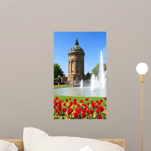 Wasserturm Mannheim Wall Decal