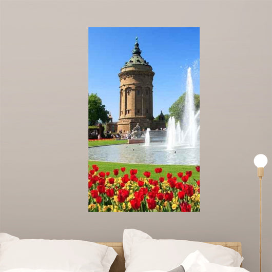 Wasserturm Mannheim Wall Decal