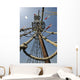 pirate boat ship on sea Wall Mural