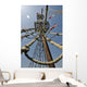 pirate boat ship on sea Wall Mural