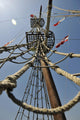 pirate boat ship on sea Wall Mural