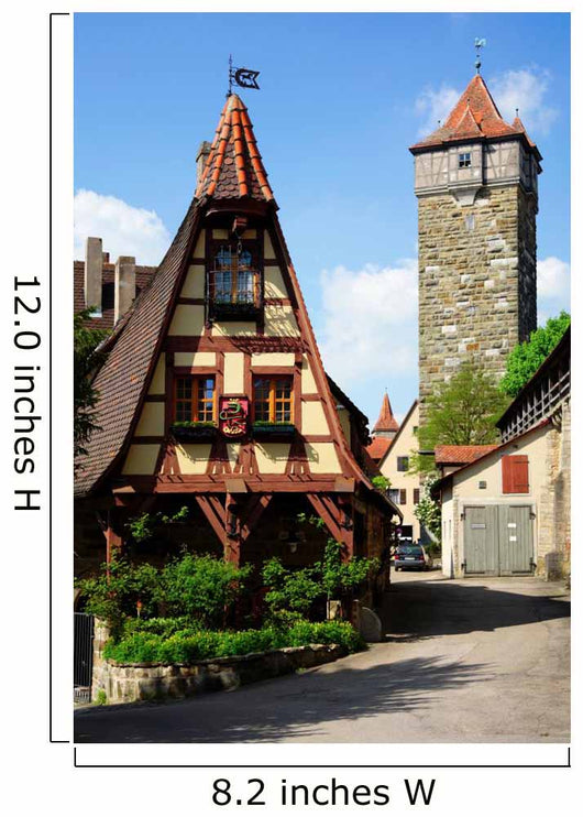 Rothenburg ob der Tauber Wall Mural