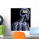 skeleton x-ray - out to lunch Wall Mural