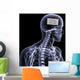 skeleton x-ray - out to lunch Wall Mural