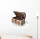 Empty Treasure Chest Wall Decal