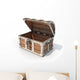 Empty Treasure Chest Wall Decal