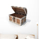 Empty Treasure Chest Wall Decal