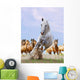 White Horse and Herd