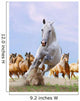 White Horse and Herd