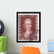 Argentina Vintage Postage Stamp Eva Peron Evita Wall Mural