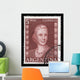 Argentina Vintage Postage Stamp Eva Peron Evita Wall Mural