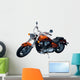 vintage chopper motorcycle Wall Decal