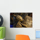 Sleeping budha wooden Wall Mural