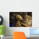 Sleeping budha wooden Wall Mural