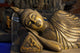 Sleeping budha wooden Wall Mural