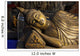 Sleeping budha wooden Wall Mural
