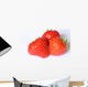 Three Strawberries Wall Decal