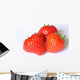 Three Strawberries Wall Decal