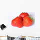 Three Strawberries Wall Decal