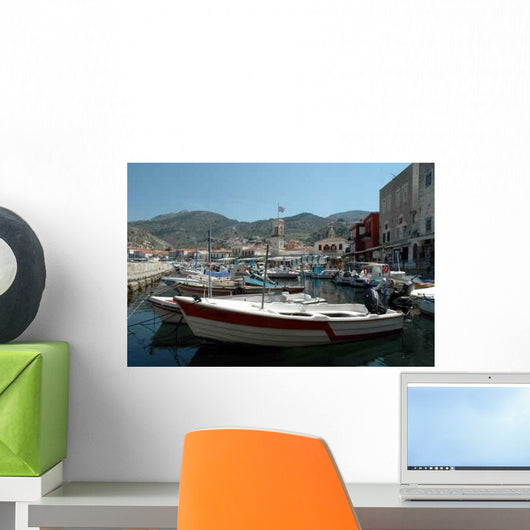 Le Port L'ile D'hydra Wall Decal