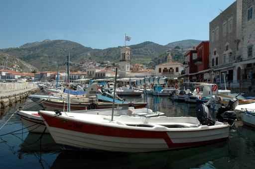 Le Port L'ile D'hydra Wall Decal