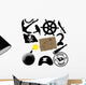 Elements Pirate Wall Decal Sticker Set