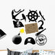 Elements Pirate Wall Decal Sticker Set