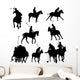 Polo Players Horses Vector