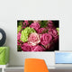 Roses En Bouquet Wall Mural