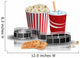 Popcorn Drink and Filmstrip Wall Decal