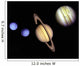 Planets in outer space. Wall Mural