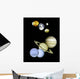 Planets in outer space. Wall Mural