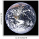 Earth From Outer Space Wall Mural