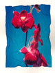 Flowers On Watercolor Paper Wall Mural