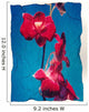 Flowers On Watercolor Paper Wall Mural