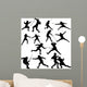 Fencing Sport Vector Silhouet