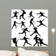 Fencing Sport Vector Silhouet