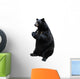Black Bear White Wall Decal